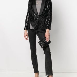 YSL Loulou Puffer Clutch/ Pouch Brand New